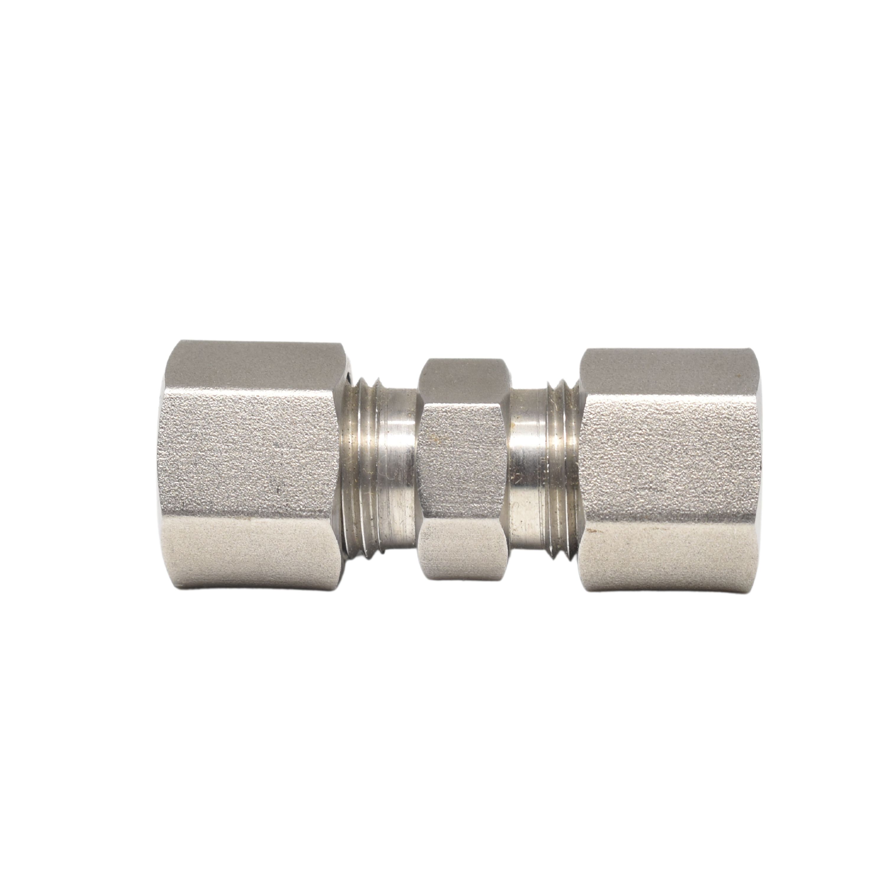 液压直通卡套接头