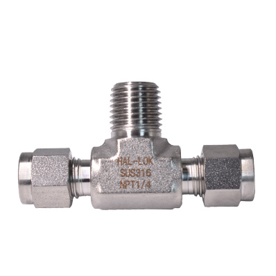 卡套外螺纹三通接头