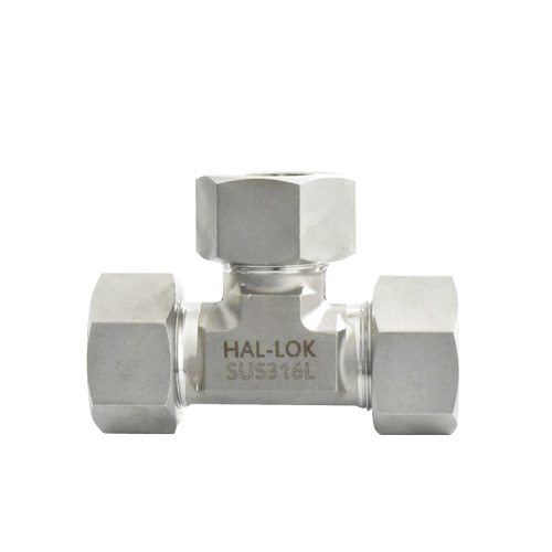 液压卡套三通接头