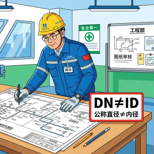 公称管径DN与内径、外径的区别解析：打破常见认知误区