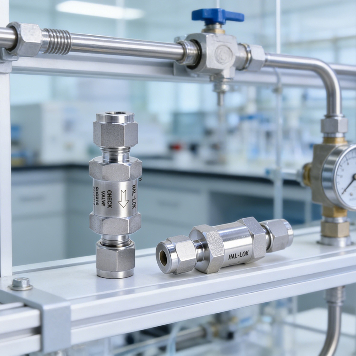 硬核指南！不锈钢卡套直通单向阀：从原理到安装维护全解析